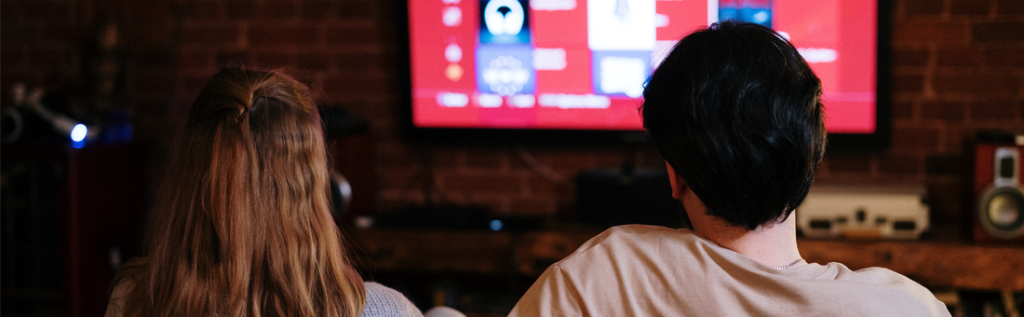 cat consuma un televizor